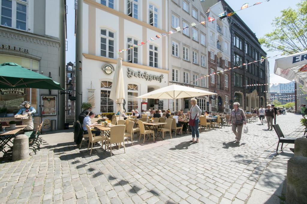 Appartements in der historischen Deichstrasse contactless Check in Hamburg Exterior foto